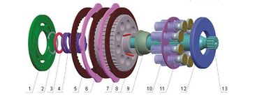 Pompa hydrauliczna Tłok Kayaba Msg27 / Pompy 44P2 Kayaba