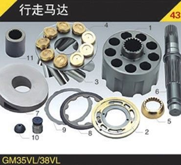 części hydrauliczne pompy tłokowe PVK-2B-505